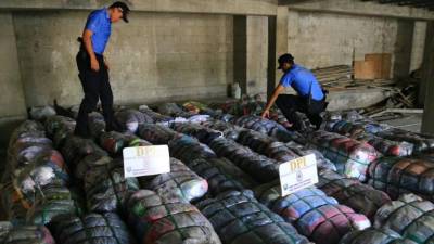 El cargamento está valorado en un millón de lempiras.