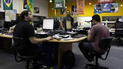 LA PRENSA estuvo en las oficinas del diario Lance.