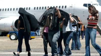 Hondureños serán deportados de Estados Unidos este viernes.