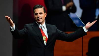 El presidente de México, Enrique Peña Nieto. Foto: AFP