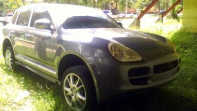 El Porsche ingresó a Honduras por Puerto Cortés procedente de Estados Unidos con una dispensa falsa.