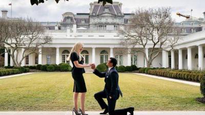 Tiffany Trump se comprometió con el empresario Michael Boulos en la Casa Blanca antes de que Trump fuese vencido por Biden en las elecciones de 2020.