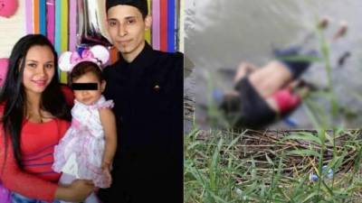 La estremecedora instantánea muestra los cuerpos de Óscar Martínez y su hija Valeria yaciendo boca abajo a la orilla del río del lado mexicano.
