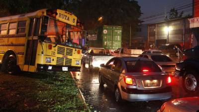 Colapso por aguacero en San Pedro Sula