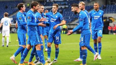 El Hoffenheim marcha en el puesto 13 con 7 puntos en la presente Bundesliga. Foto Hoffenheim Facebook.