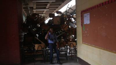 Las tomas en la Unah continúan. No hay certeza de que se retorne a clases el lunes.