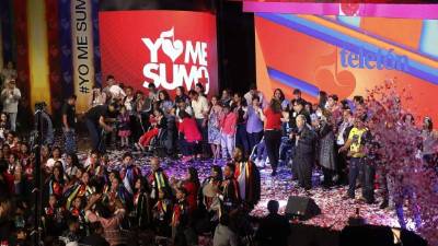 Los hondureños no defraudaron y lograron que se superara la meta.