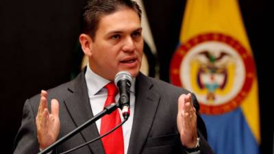 El ministro de Defensa de Colombia, Juan Carlos Pinzón. EFE