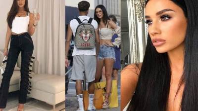 Escándalo. Ruby Mae, espectacular modelo inglesa, ha terminado su relación sentimental con el delantero Dele Alli del Tottenham por culpa de los videojuegos.