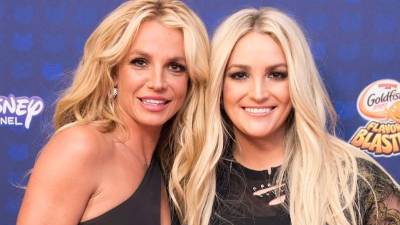 Britney Spears y su hermana Jamie Lynn en una foto de archivo.