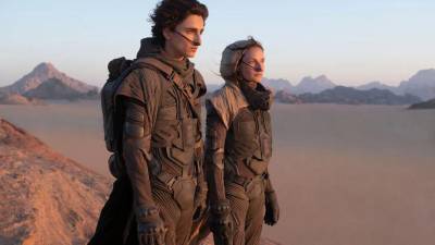 “Dune” es protagonizada por Timothée Chalamet y Rebecca Ferguson.