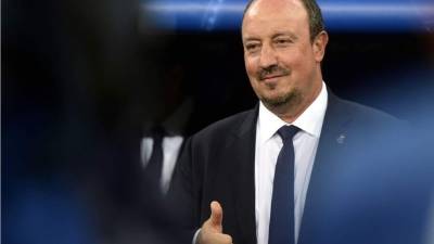 Rafa Benítez debutó con el pie derecho en la Champions League. Foto AFP