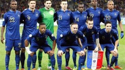 La Selección de Francia comparte grupo con Honduras, Suiza y Ecuador en el Mundial de Brasil 2014.