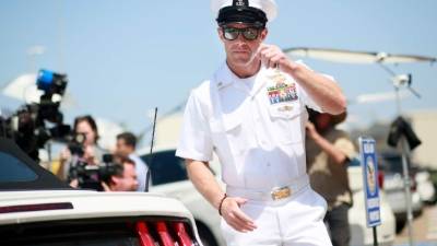 Ed Gallagher, un héroe de guerra estadounidense, fue absuelto del supuesto asesinato de un terrorista del Isis en Mosul./AFP.