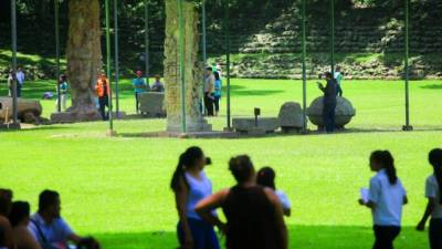 La economía y el comercio de Copán Ruinas dependen mucho de este punto arqueológico que cada año despierta el interés de miles de turistas. FOTOS: Wendell Escoto