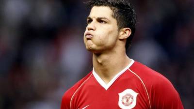 Cristiano Ronaldo tuvo seis años de mucho éxito en el Manchester United. Foto AFP.