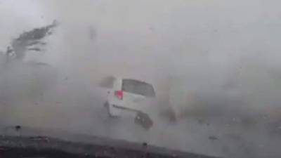 Las escalofriantes imágenes se han viralizado en las redes sociales.