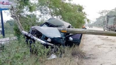 Un médico se salvó de milagro tras sufrir un aparatoso accidente la mañana de este lunes en bulevar que de San Pedro Sula conduce hacia la ciudad de El Progreso, Yoro.