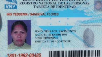 Iris Yesenia Sandoval (24) fue encontrada en un pozo séptico de su casa en Villanueva, Cortés.