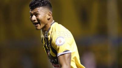 El jugador sampedrano lleva cuatro goles en los últimos tres juegos .