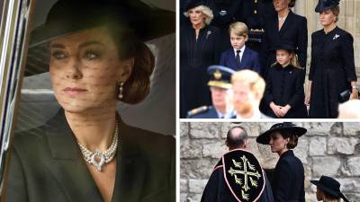 Kate Middleton, la princesa de Gales, ha sido una de las principales figuras del funeral de Estado de la reina Isabel II marcado por la presencia de presidentes, reyes, príncipes, primeros ministros, embajadores e invitados especiales de todo el mundo.