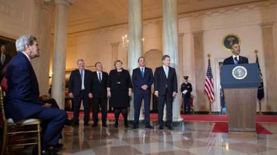 Obama destacó los 'valores' compartidos por EUA y los nórdicos. Foto: EFE