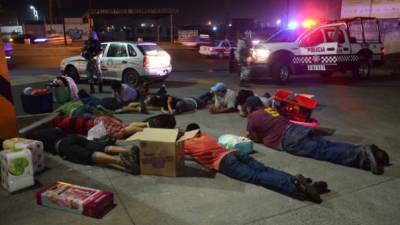 Las violentas protestas y los saqueos han dejado varios detenidos en México. EFE.