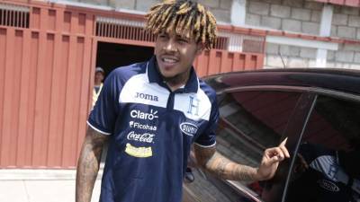 Figueroa mostró su tristeza al quedar separado de la Selección Nacional de Honduras por estar lesionado.