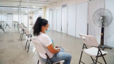 Los triajes están vacíos, son pocas las personas con síntomas de covid que acuden a estos centros en San Pedro Sula.