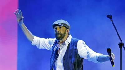 Fotografía de archivo del cantante Juan Luis Guerra.
