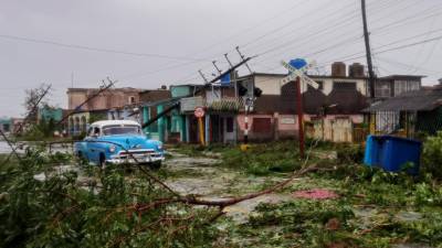 Una buena parte de Cuba fue destrozada por el paso del huracán Ian.
