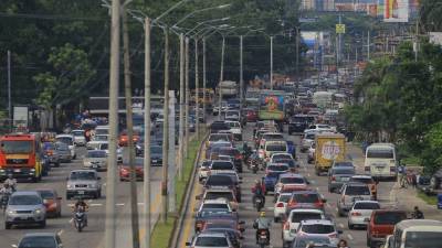 El parque vehicular de San Pedro es de más de 270 mil unidades más el flotante que supera los 250,000, es decir que a diario circulan más de medio millón de vehículos.
