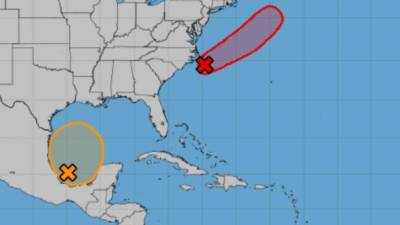 Dos sistemas en el Atlántico se convertirán en las tormentas Claudette y Bill en las próximas horas./