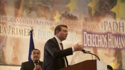 Ketil Karlsen es el embajador de la Unión Europea en Honduras.