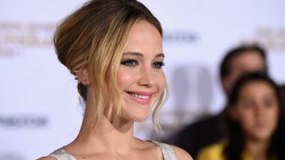 La actriz estadounidense Jennifer Lawrence.