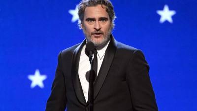 El actor Joaquin Phoenix. Foto:AFP