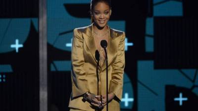 La cantante Rihanna.