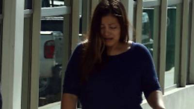 Martha Henriquez lloró al saber la decisión del juez.