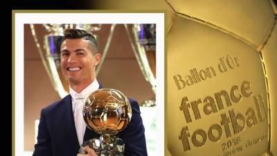 Así anunció la revista francesa France Football a Cristiano Ronaldo como ganador del Balón de Oro 2016.