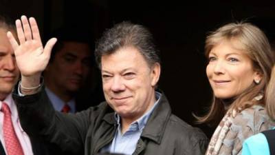 El presidente de Colombia Juan Manuel Santos.