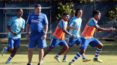 Luis Fernando Suárez, seleccionador de Honduras.
