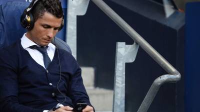 Cristiano es duda para el encuentro de vuelta. Foto AFP.