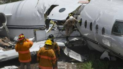 Los otros heridos, que se encuentran estables, fueron identificados como John Powil, Nicolle Swies, Robert Kasanter y Johan Hage. / AFP PHOTO / Orlando SIERRA