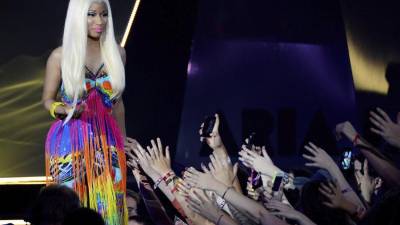 La cantante estadounidense Nicki Minaj, en una fotografía de archivo.