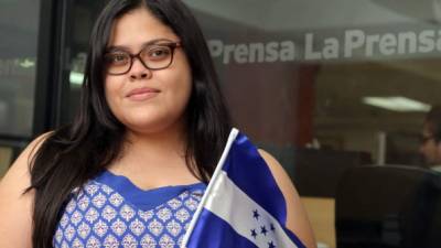 Martha Ferrera de 24 años es una joven originaria de Puerto Cortés.