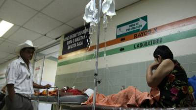 En el hospital Mario Rivas han aumentado los ingresos por enfermedades respiratorias.