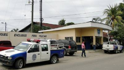 La jefatura departamental 18 de Yoro funciona en el barrio Los Pinos, frente al cementerio general de El Progreso.