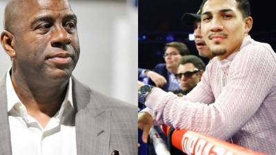 Magic Johnson es uno de los mejores jugadores en la historia de la NBA y ha declarado su admiración por el hondureño Teófimo López.