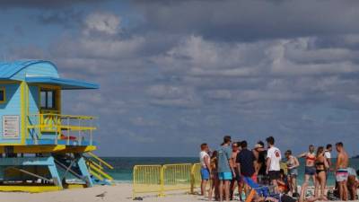 Los padres del menor afirmaron que las autoridades de Miami Beach no cerraron la playa en que fue atacado su hijo./AFP.