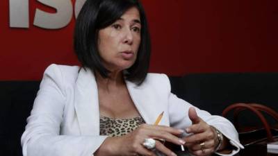 La titular de la Dirección Ejecutiva de Ingresos, Miriam Guzmán.